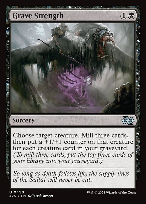 Grave Strength (J25) (450)