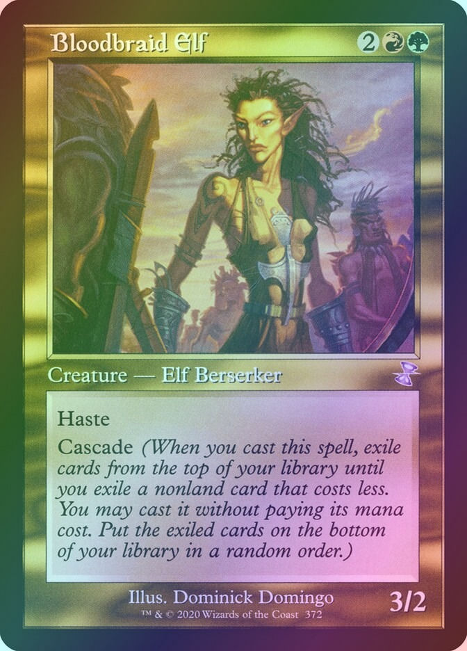 Bloodbraid Elf (TSR) (372) / Foil