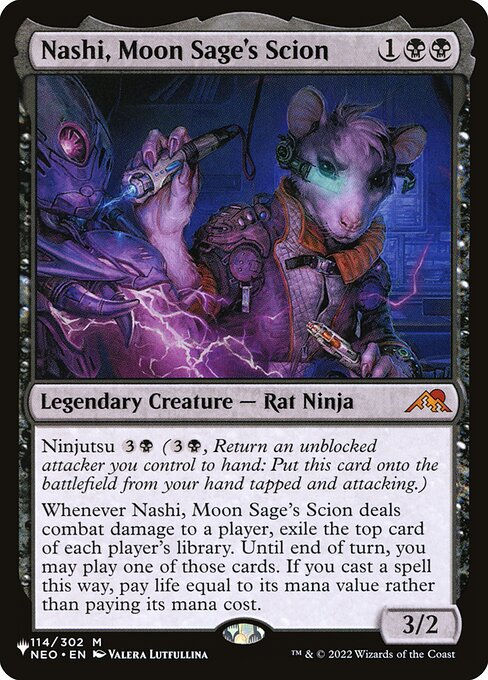 Nashi, Moon Sage's Scion (PLST) (NEO-114)