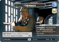 Chewbacca - Walking Carpet (Showcase) (SOR_#255)