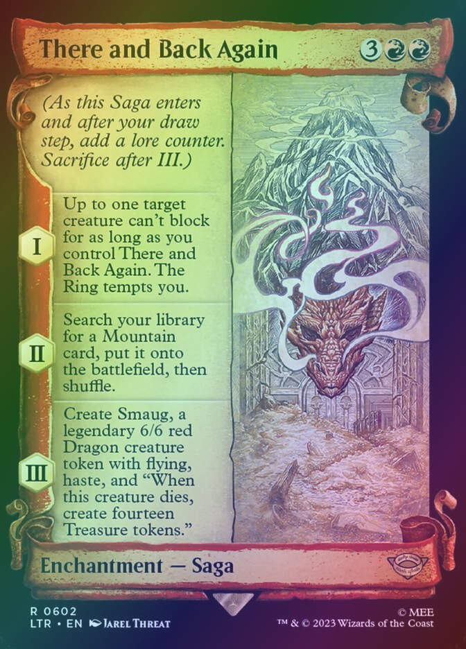 There and Back Again (LTR) (602) / Showcase / Foil
