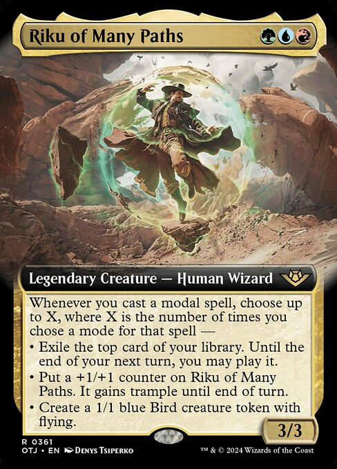 Riku of Many Paths (otj) (361) / Extended Art