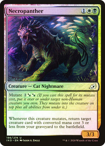 Necropanther (IKO) (196) / Foil