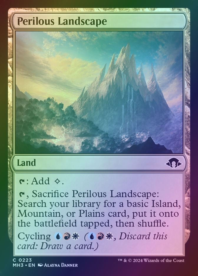 Perilous Landscape (MH3) (223) / Foil