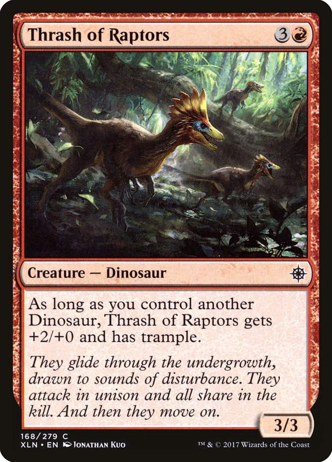 Thrash of Raptors (XLN) (168)