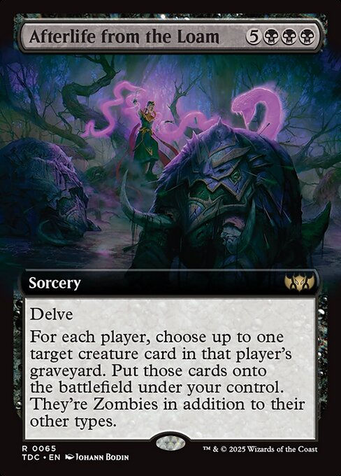 Afterlife from the Loam (TDC) (65) / Extended Art