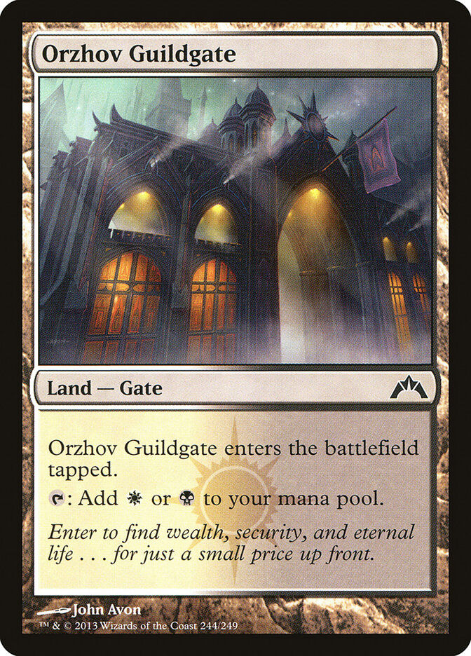 Orzhov Guildgate (GTC) (244)