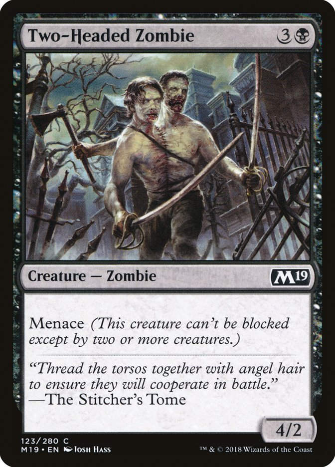 Two-Headed Zombie (M19) (123)
