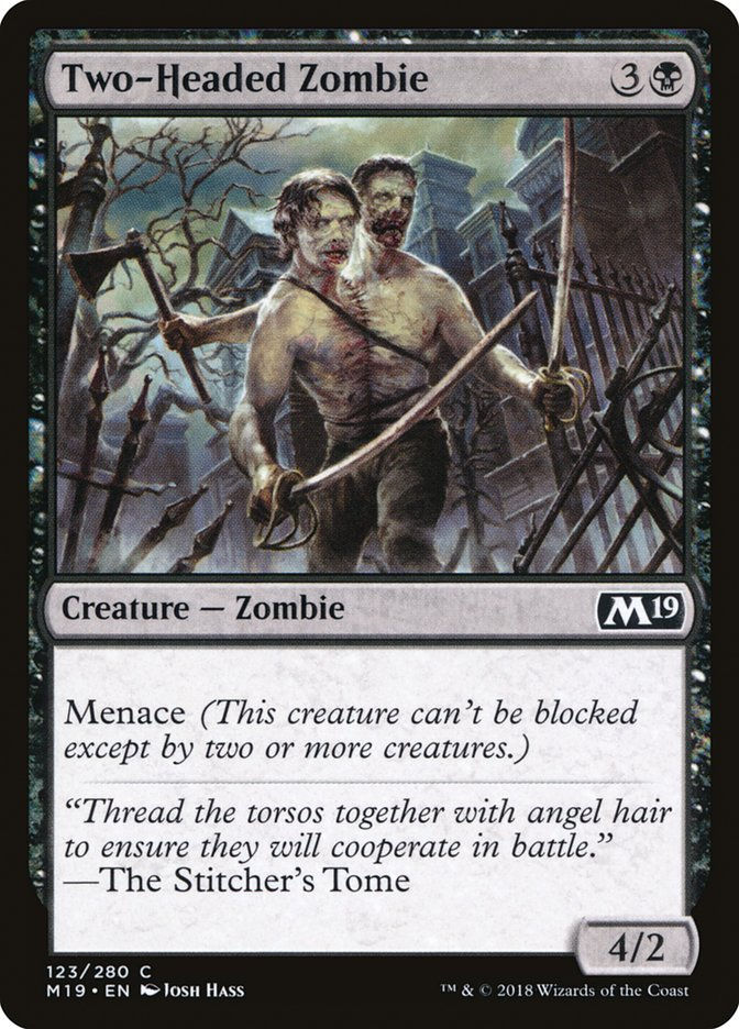 Two-Headed Zombie (M19) (123)