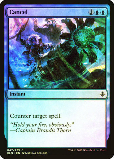 Cancel (XLN) (47) / Foil