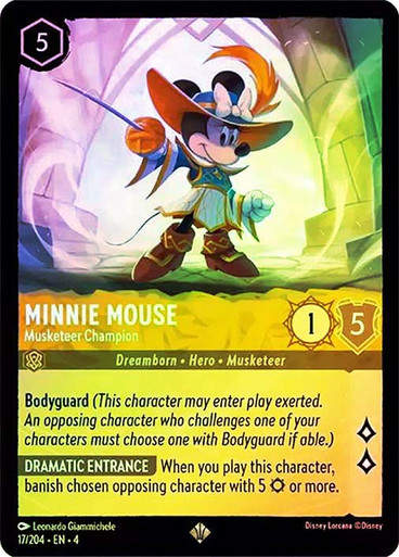 Minnie Mouse - Musketeer Champion (LOR_URS) / Foil