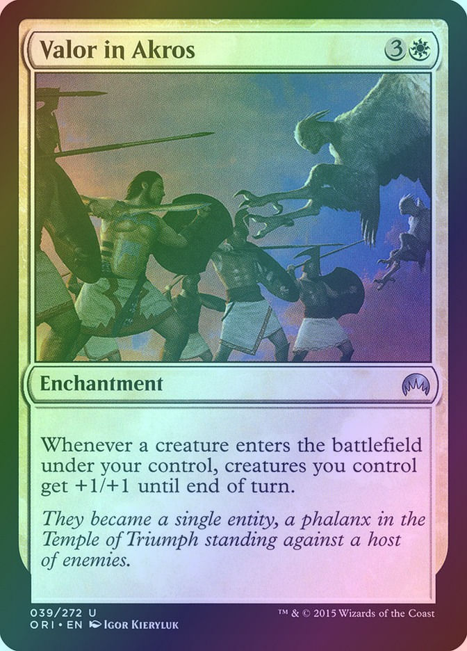 Valor in Akros (ORI) (39) / Foil