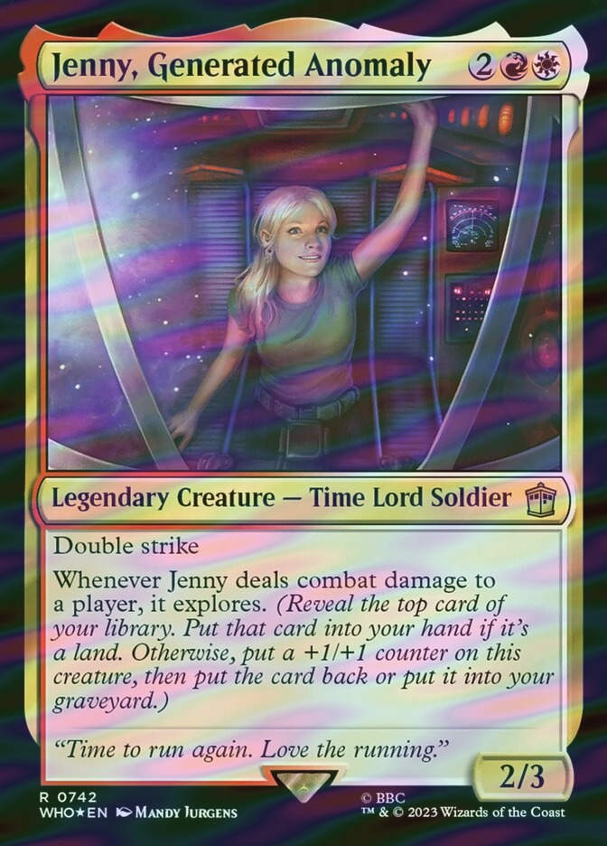 Jenny, Generated Anomaly (WHO) (742) / Surge Foil