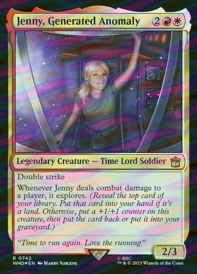 Jenny, Generated Anomaly (WHO) (742) / Surge Foil