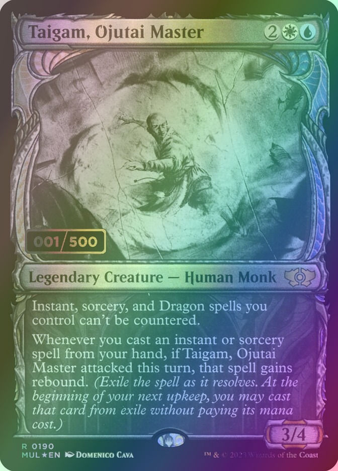 Taigam, Ojutai Master (MUL) (190z) / Serialized