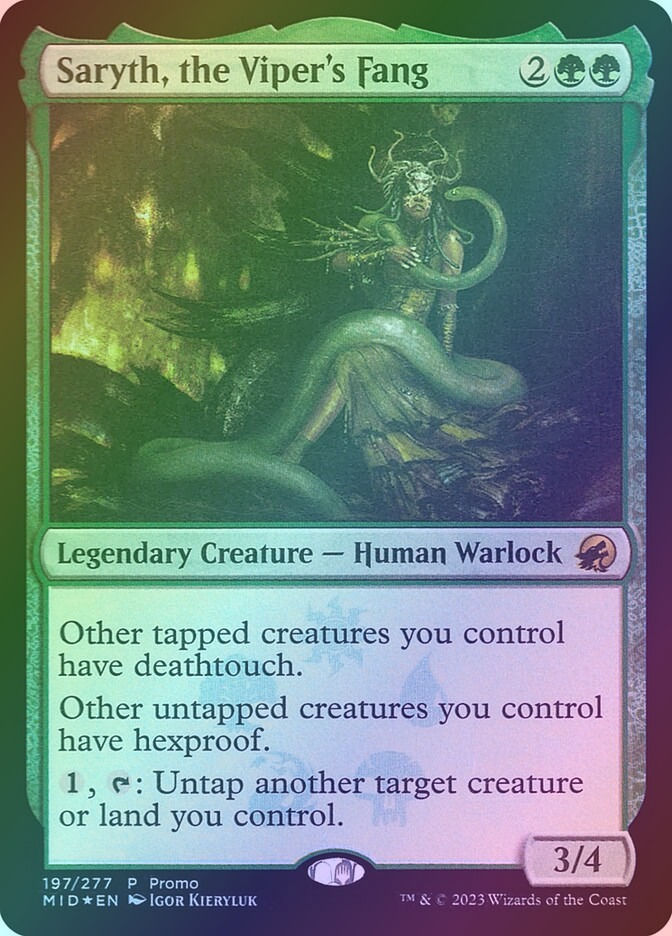 Saryth, the Viper's Fang (PMID) (197★) / Foil
