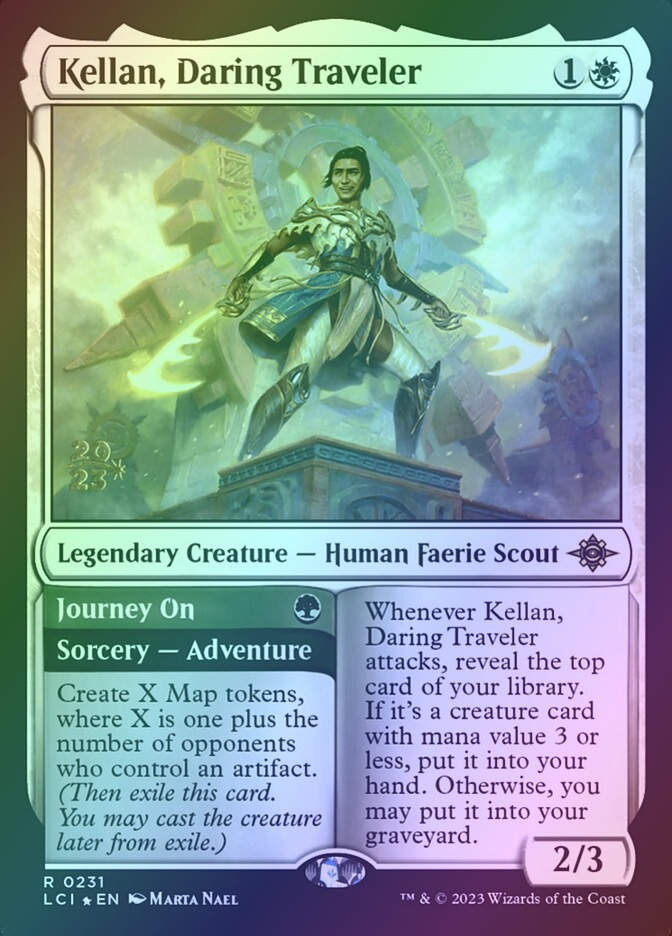Kellan, Daring Traveler // Journey On (PLCI) (231s) / Foil
