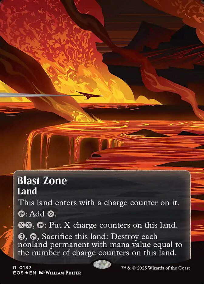 Blast Zone (EOS) (137) / Borderless Galaxy Foil