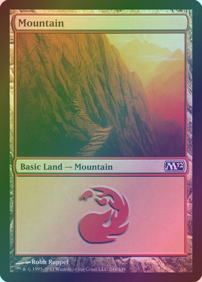 Mountain (M12) (244) / Foil
