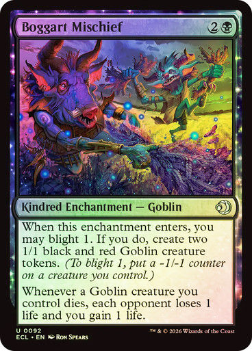 Boggart Mischief (ECL) (92) / Foil