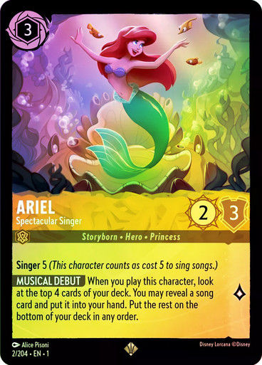 Ariel - Spectacular Singer (LOR_TFC) / Foil