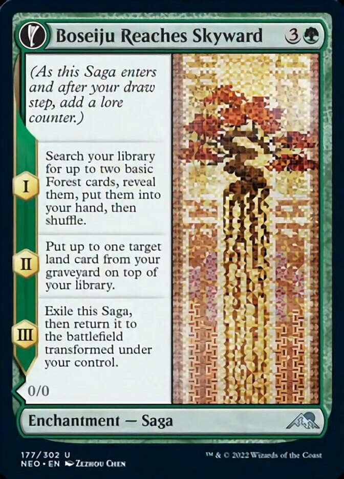 Boseiju Reaches Skyward // Branch of Boseiju (NEO)