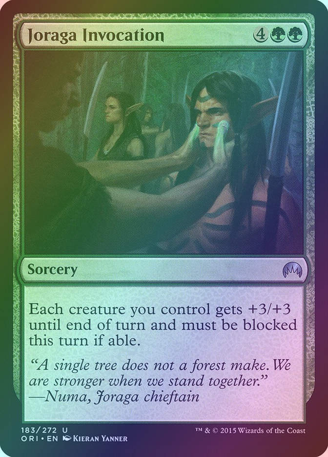 Joraga Invocation (ORI) (183) / Foil