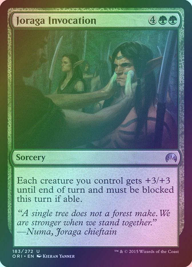 Joraga Invocation (ORI) (183) / Foil