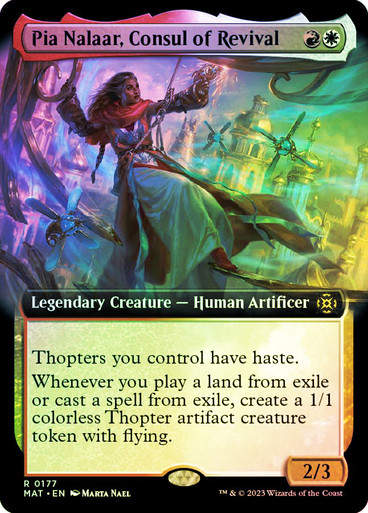 Pia Nalaar, Consul of Revival (MAT) / Extended Art / Foil