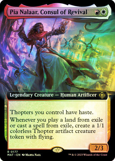 Pia Nalaar, Consul of Revival (MAT) / Extended Art / Foil