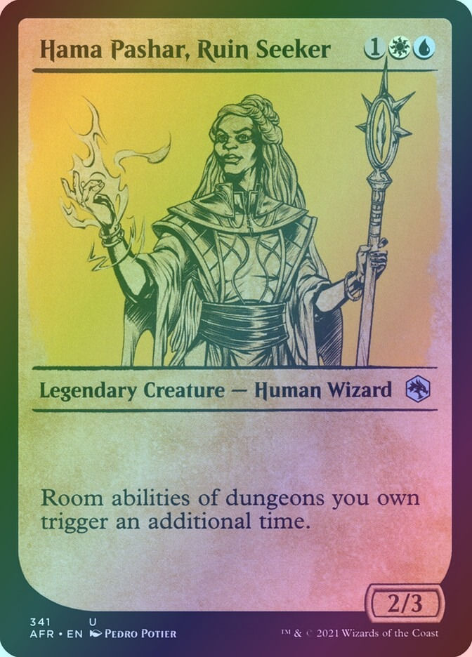Hama Pashar, Ruin Seeker (AFR) (341) / Showcase / Foil