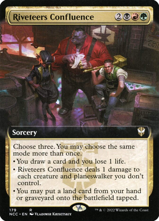 Riveteers Confluence (NCC) (179) / Extended Art