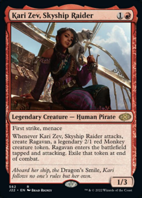 Kari Zev, Skyship Raider (J22))
