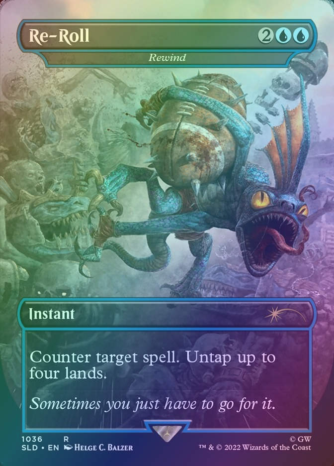 Rewind (SLD) (1036) / Borderless / Foil