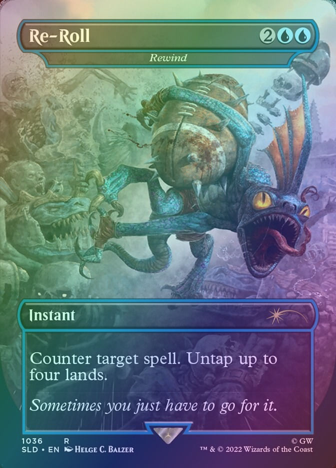 Rewind (SLD) (1036) / Borderless / Foil