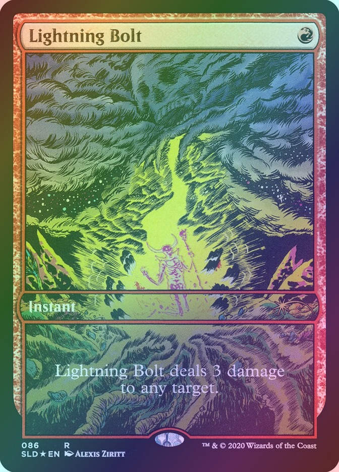 Lightning Bolt (SLD) (86) / Foil