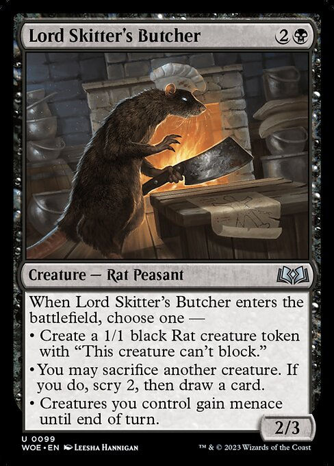 Lord Skitter's Butcher (woe)