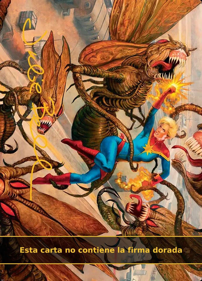 Captain Marvel, Apex Avenger (AMSH) (36) / No Firmada