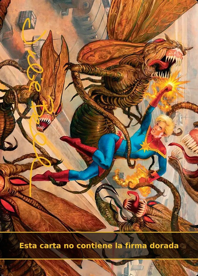 Captain Marvel, Apex Avenger (AMSH) (36) / No Firmada