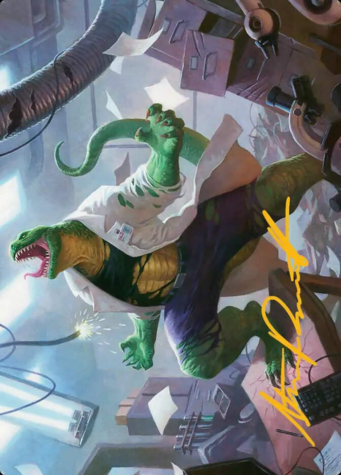 Lizard, Connors's Curse // Lizard, Connors's Curse (ASPM) (18) / NO Firmada