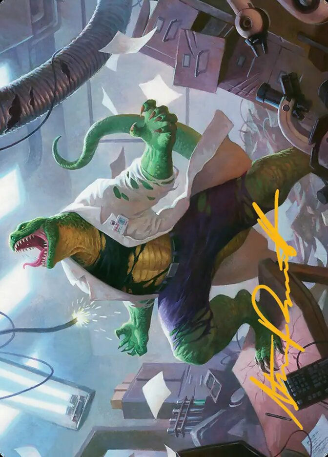 Lizard, Connors's Curse // Lizard, Connors's Curse (ASPM) (18) / Firmada — cara 1 de 2