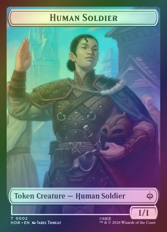 Human Soldier // Goblin Army (THOB) (2 // 4) / Foil