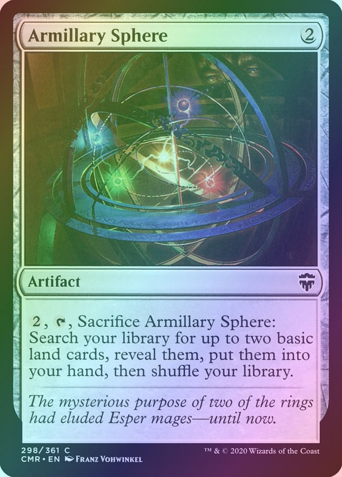 Armillary Sphere (CMR) (298) / Foil