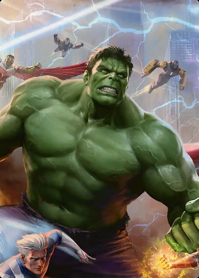Hulk, Always Angry (AMSH) (2b) / Firma Dorada