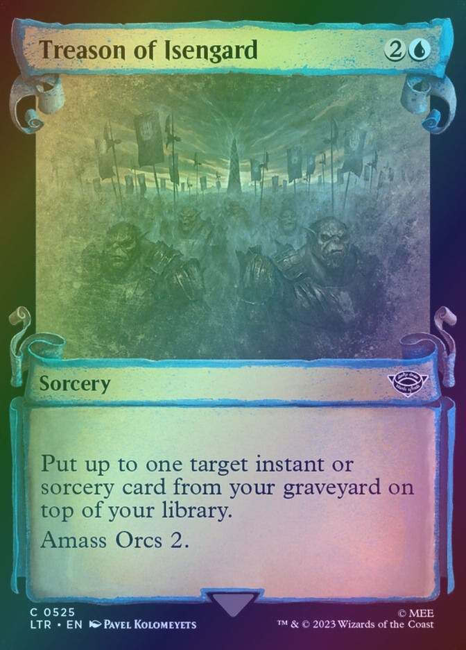 Treason of Isengard (LTR) (525) / Showcase / Foil