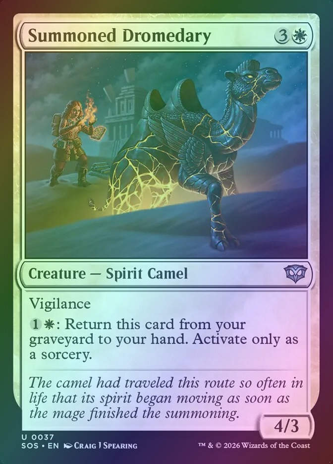 Summoned Dromedary (SOS) (37) / Foil