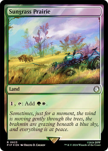 Sungrass Prairie (pip) (823) / Surge Foil
