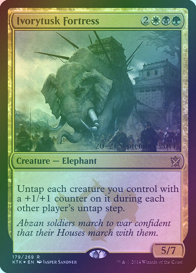 Ivorytusk Fortress (PKTK) (179s) / Foil