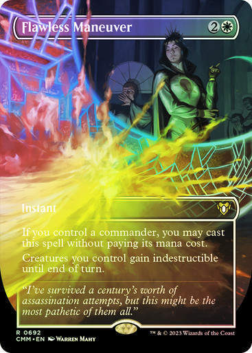 Flawless Maneuver (cmm) / Borderless / Foil