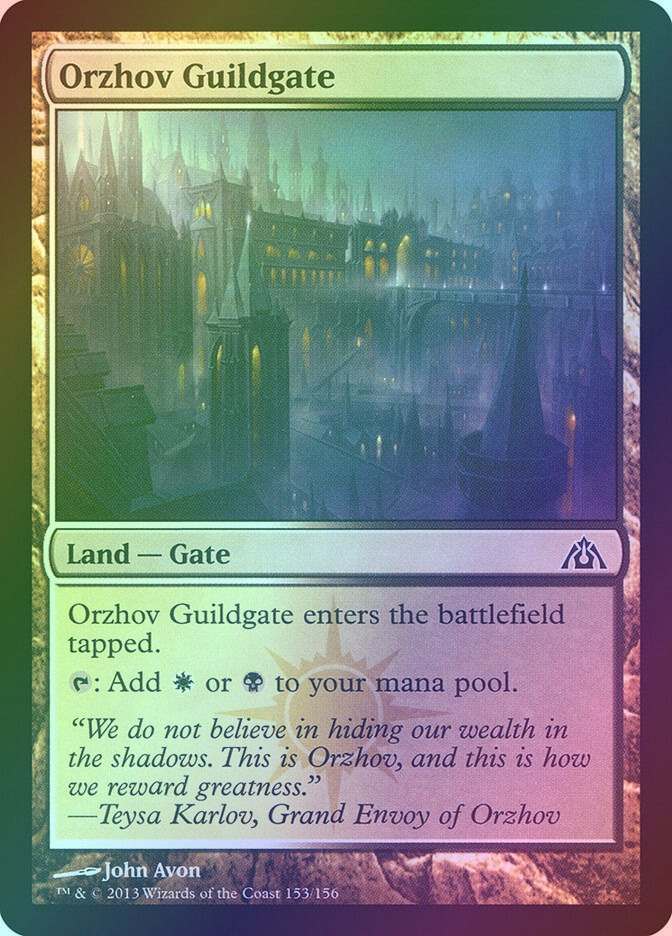 Orzhov Guildgate (DGM) (153) / Foil